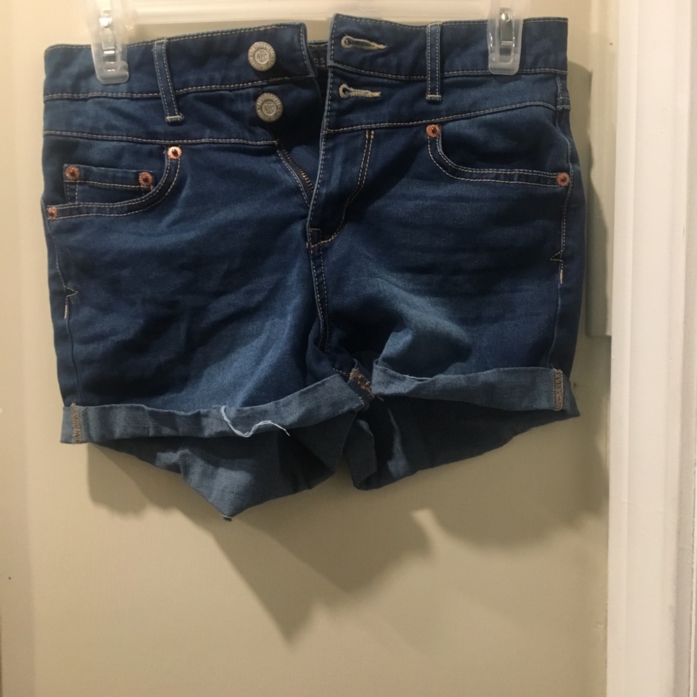 High waisted shorts